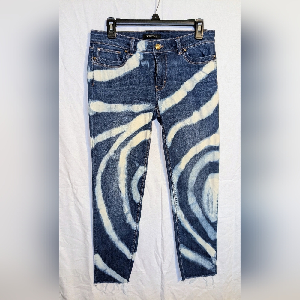 White House Black Market Denim with Cloudy Accents